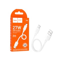 Cabo Hoco X96 Hyper Tipo-c 27W 3A 25CM Branco